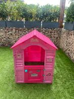 Roze barbiehuis speelhuisje (buiten), Ophalen, Gebruikt, Plastic