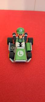 Mario Kart Pull Back Autootje - Luigi, Ophalen of Verzenden, Zo goed als nieuw, Jongen of Meisje