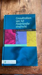 Grondtrekken van het nederlands strafrecht, Ophalen of Verzenden, Alpha, Gelezen, WO