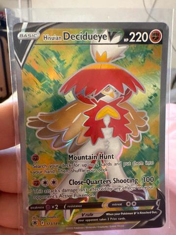 Hisuian Decidueye V - 173/189 beschikbaar voor biedingen