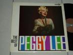 LP Peggy Lee - The best of Peggy Lee , made in England, Verzenden, 1960 tot 1980, Gebruikt, Jazz