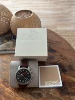 Michael Kors horloge, Sieraden, Tassen en Uiterlijk, Horloges | Dames, Overige merken, Leer, Staal, Polshorloge