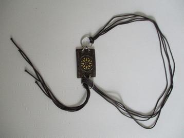 Vintage riem jaren 70 met veters Boho stijl  beschikbaar voor biedingen