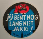 Sticker je bent nog lang niet jarig, Verzamelen, Ophalen of Verzenden, Nieuw, Overige typen