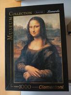Leonardo Da Vinci Mona Lisa puzzel 1000 st., Ophalen of Verzenden, 500 t/m 1500 stukjes, Zo goed als nieuw, Legpuzzel