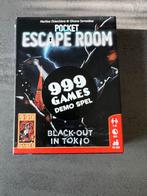 999 games Escaperoom pocket black out in tokio nieuw, Hobby en Vrije tijd, Gezelschapsspellen | Kaartspellen, Ophalen of Verzenden