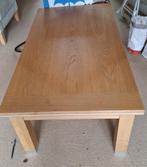 licht eiken salontafel, Ophalen, Gebruikt, 100 tot 150 cm, Eikenhout