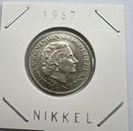 Nederland. Juliana. 1 Gulden Nikkel 1967 Stempelfris 1120-10, Postzegels en Munten, Munten | Nederland, Ophalen of Verzenden, Koningin Juliana