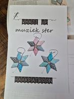 Haakpatroon muziek ster, Ophalen of Verzenden, Gebruikt, Haken, Patroon of Boek