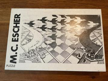 Te koop puzzle van Escher, Selegiochi, 1000 stukjes beschikbaar voor biedingen