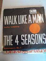 The 4 seasons 7inch walk like a man, Ophalen of Verzenden, Zo goed als nieuw, Pop