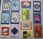 Set 25x zelfgemaakte wenskaarten. Diverse tekst + blanco (Z), Hobby en Vrije tijd, Kaarten | Zelfgemaakt, Verzenden, Nieuw, Overige thema's