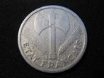 Oorlogsmunt WW2 Vichy-Frankrijk 1 Franc 1942 met Labrys #h57, Verzenden, Frankrijk, Losse munt