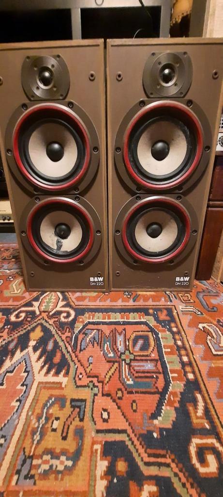 B&W DM220 Luidsprekers, Audio, Tv en Foto, Luidsprekers, Gebruikt, Front, Rear of Stereo speakers, Bowers & Wilkins (B&W), Ophalen