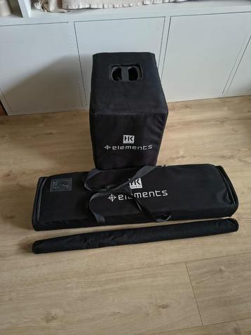 HK Audio PA- Een E 1110sub A en 2 Elements E435 beschikbaar voor biedingen