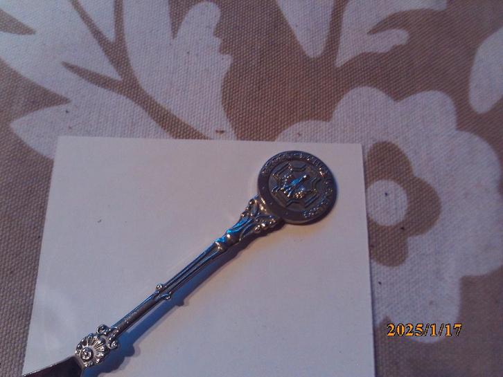 Lepel Apeldoorn Groot Schuylenburg afb kruis vogel, Verzamelen, Overige Verzamelen, Zo goed als nieuw, Ophalen of Verzenden