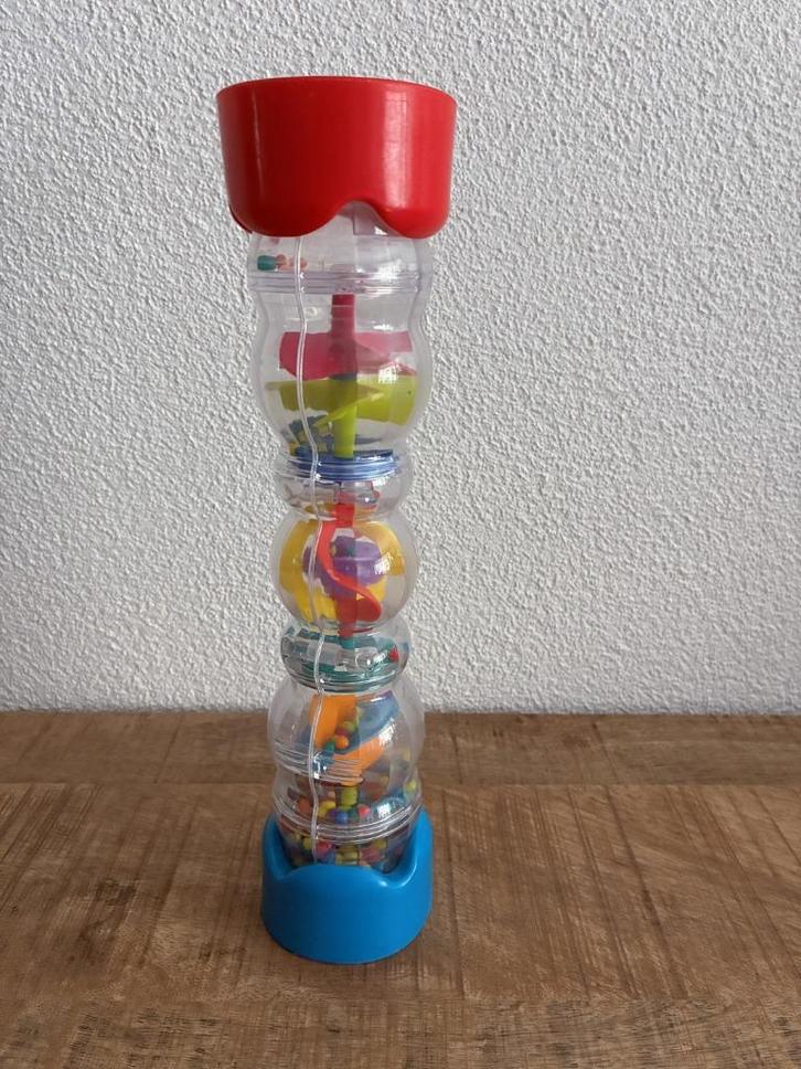 Grote regenrammelaar - regenmaker 30 cm in PRIMA staat., Kinderen en Baby's, Speelgoed | Babyspeelgoed, Gebruikt, Overige typen