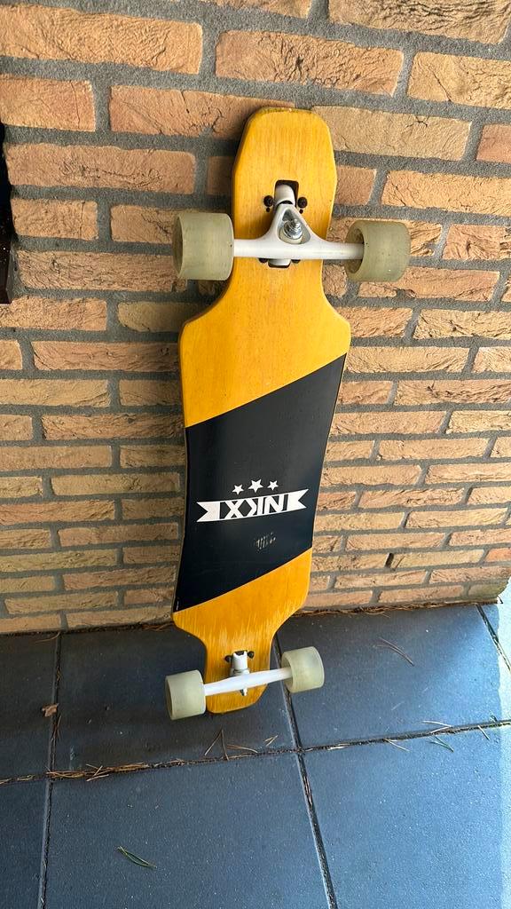 NKX Skateboard 99 cm City Action Longboard, Sport en Fitness, Skateboarden, Gebruikt, Skateboard, Longboard, Ophalen