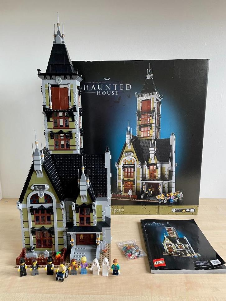 Lego 10273 Haunted House, Kinderen en Baby's, Speelgoed | Duplo en Lego, Zo goed als nieuw, Lego, Complete set, Ophalen of Verzenden