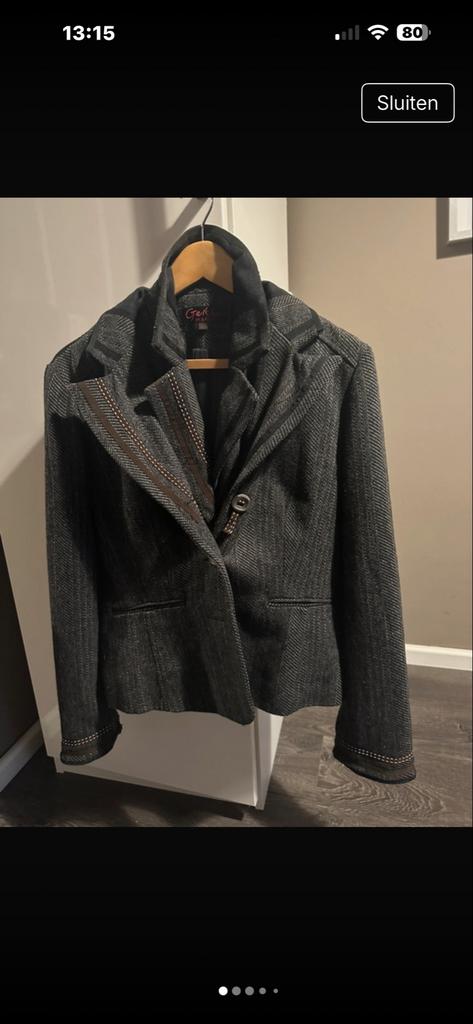 Blazer en gilet - Maat M, Maat 38/40 (M), Blauw, Nieuw, Ophalen of Verzenden