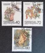 LIECHTENSTEIN - Folklore 1983, Verzenden, Overige landen, Gestempeld