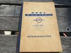 Instructieboek Opel Kapitan 1961 + aanvulling Hydramatic, Ophalen of Verzenden
