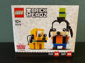 Lego 40378 Disney Goofy & Pluto Brickheadz NIEUW beschikbaar voor biedingen