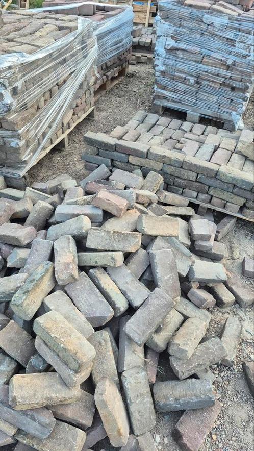 ✅️🧱OUDE KLEIKLINKERS.  WAALTJES, Tuin en Terras, Tegels en Klinkers, Gebruikt, Klinkers, Keramiek, 10 m² of meer, Ophalen of Verzenden