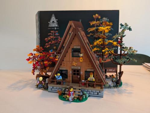 Lego A-Frame Boshut, Kinderen en Baby's, Speelgoed | Duplo en Lego, Zo goed als nieuw, Lego, Complete set, Ophalen