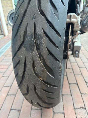 Achterband op velg , Tdm850. Nog geen 100km  gereden beschikbaar voor biedingen