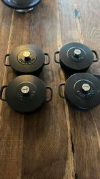 Combekk mini gietijzeren pannetjes, Ophalen of Verzenden, Zo goed als nieuw, Gietijzer, Koekenpan of Braadpan