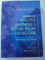 Handbook for practice learning in social work & social care, Boeken, Studieboeken en Cursussen, Zo goed als nieuw, Joyce Lishman