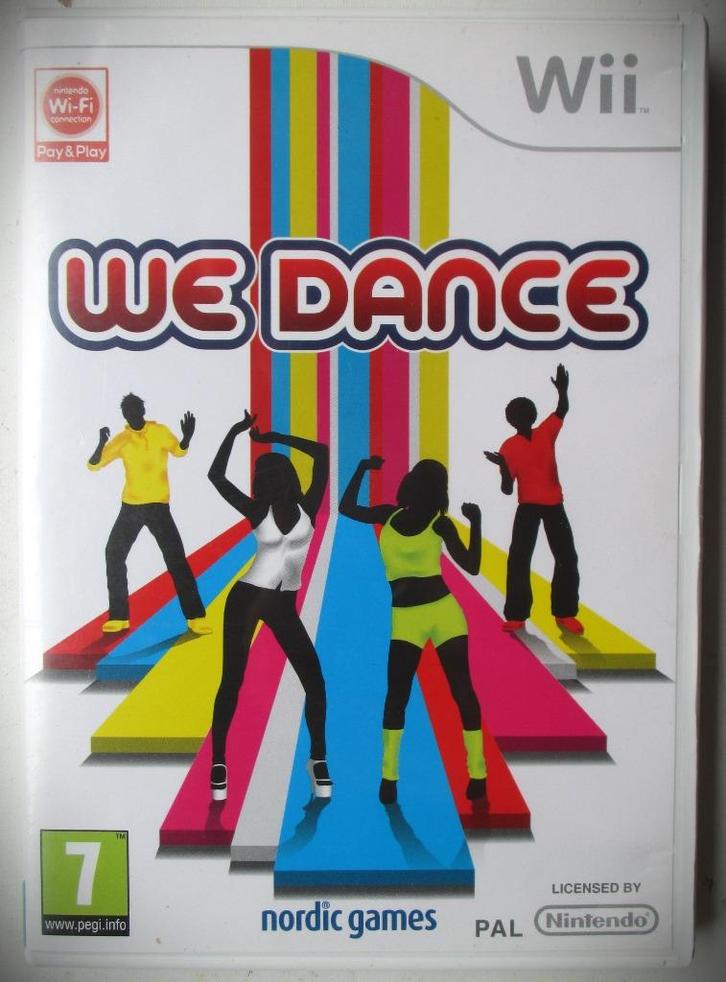 WII We dance~WII Nintendo~We Dance~Nordic Games~Dansen, Spelcomputers en Games, Games | Nintendo Wii U, Zo goed als nieuw, Muziek