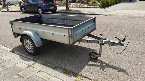 Nette enkelasser aanhanger 750kg nieuwe bodem, Auto diversen, Aanhangers en Bagagewagens, Gebruikt, Ophalen