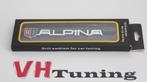 BMW Alpina 3D logo 13CM Grill bevestiging met schroefdraad, Ophalen of Verzenden