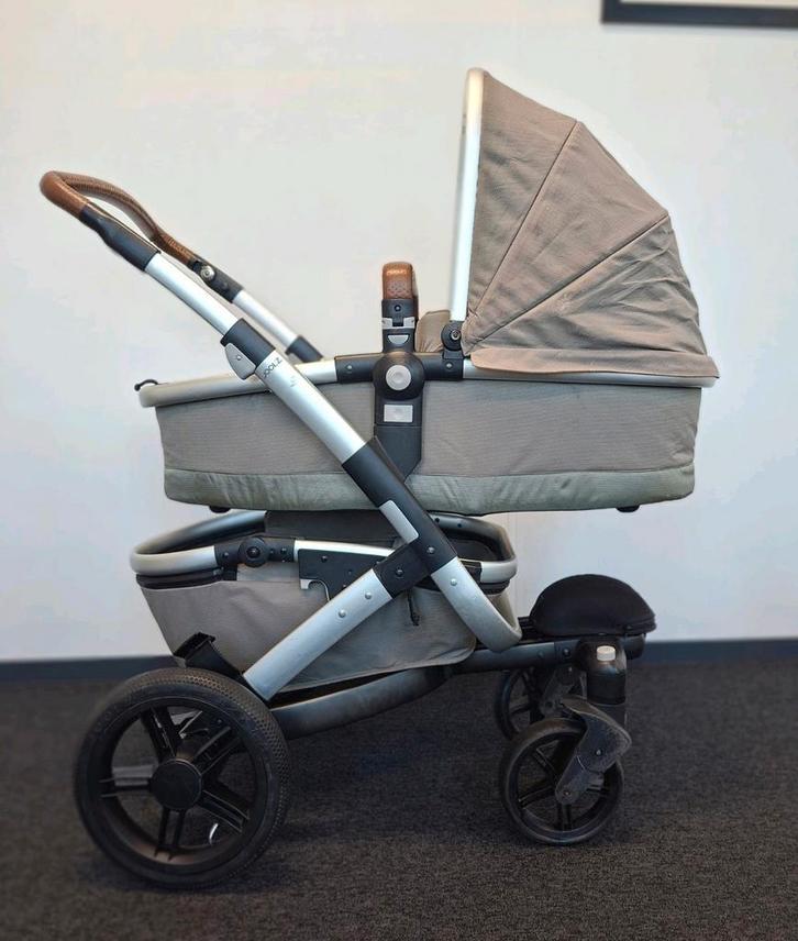 Joolz geo (duo) beige, Kinderen en Baby's, Kinderwagens en Combinaties, Zo goed als nieuw, Overige merken, Duowagen, Luchtbanden