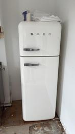 SMEG Koelkast incl. Vriezer Crème Kleur, Ophalen, Zonder vriesvak, 200 liter of meer, 60 cm of meer