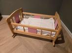 Houten Poppenbedje - Pintoy, Ophalen, Zo goed als nieuw, Babypop