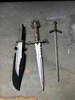 Divers deco messen, Verzamelen, Militaria | Algemeen, Ophalen, Overige soorten, Overige gebieden, Mes of Dolk