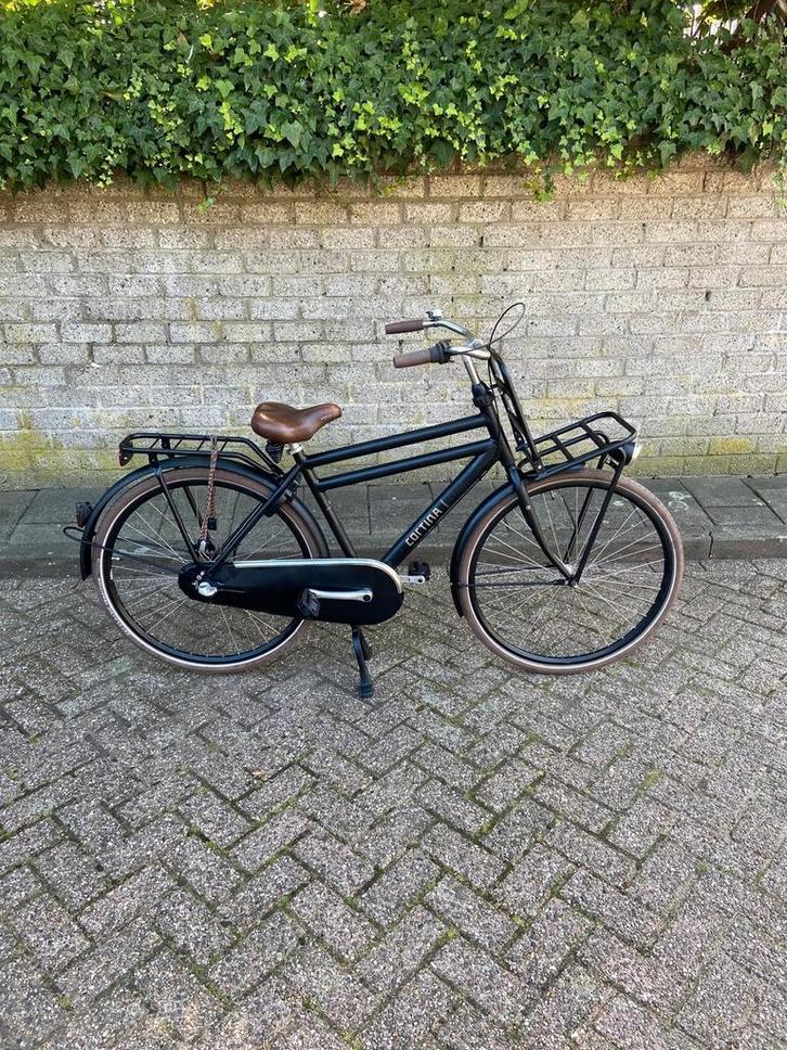 Jongensfiets Cortina U4 Transporter, Fietsen en Brommers, Fietsen | Heren | Herenfietsen, Gebruikt, Overige merken, 49 tot 53 cm