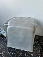 Vintage Ikea Ice cube lamp, Huis en Inrichting, Lampen | Tafellampen, Ophalen of Verzenden, Glas, Minder dan 50 cm