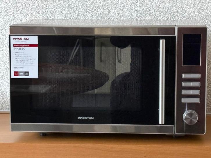 INVENTUM COMBIMAGNETRON MN256C NIEUWSTAAT, Witgoed en Apparatuur, Magnetrons, Zo goed als nieuw, Vrijstaand, Combimagnetron, 45 tot 60 cm