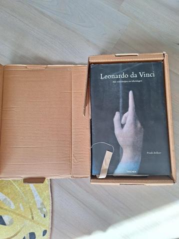 Leonardo da Vinci compleet boek in box beschikbaar voor biedingen