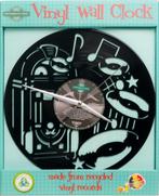 Wurlitzer rock n roll jukebox wandklok van vinyl deco klok, Info@deconoord.nl, Wandklok, Deco Noord, Nieuw