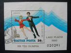 Postzegels Hongarije 1979 blok 140 Olympiade  - cw € 3,00., Ophalen of Verzenden, Gestempeld