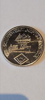 Munt Scheepswerf  " Neptun " Rostock & Flackbatterie Pagel, Ophalen of Verzenden, Duitsland, Losse munt