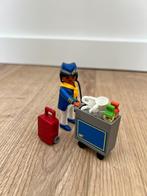 Playmobil stewardess met trolley- 4761, Ophalen of Verzenden, Zo goed als nieuw, Complete set