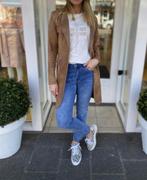 Helena Hart suede look lange blazer camel nieuw S, Kleding | Dames, Bruin, Nieuw, Jasje, Maat 36 (S)