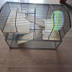 2x Zolux Hamsterkooi Neo Panas Zwart 51,5X29X40 Cm, Dieren en Toebehoren, Kooi, Minder dan 75 cm, Zo goed als nieuw, Hamster
