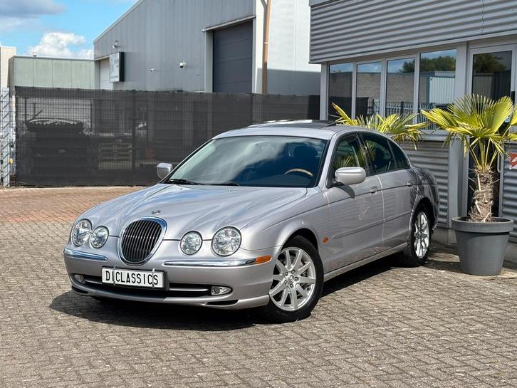 Jaguar S-type 3.0 V6 Uitzonderlijk mooie Youngtimer!!!, Auto's, Jaguar, Bedrijf, S-Type, Airconditioning, Climate control, Elektrische buitenspiegels